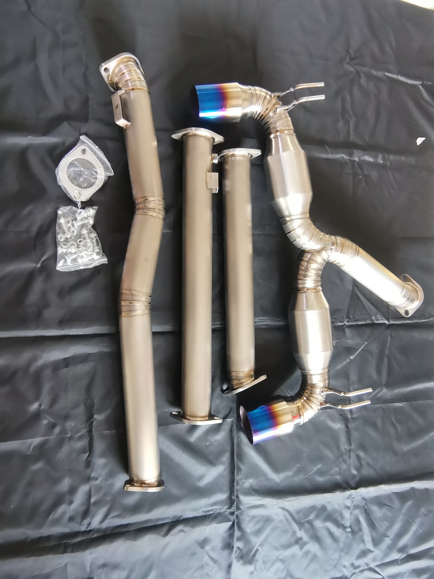 Mitsubishi Lancer Evolution X - Ralliart Titanium or Stainless Full exhaust