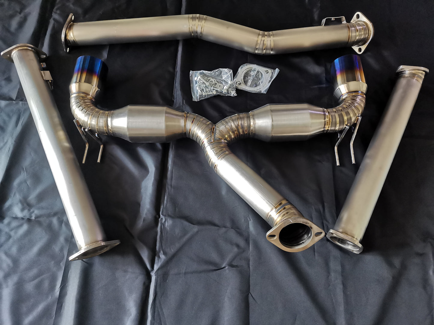 Mitsubishi Lancer Evolution X - Ralliart Titanium or Stainless Full exhaust