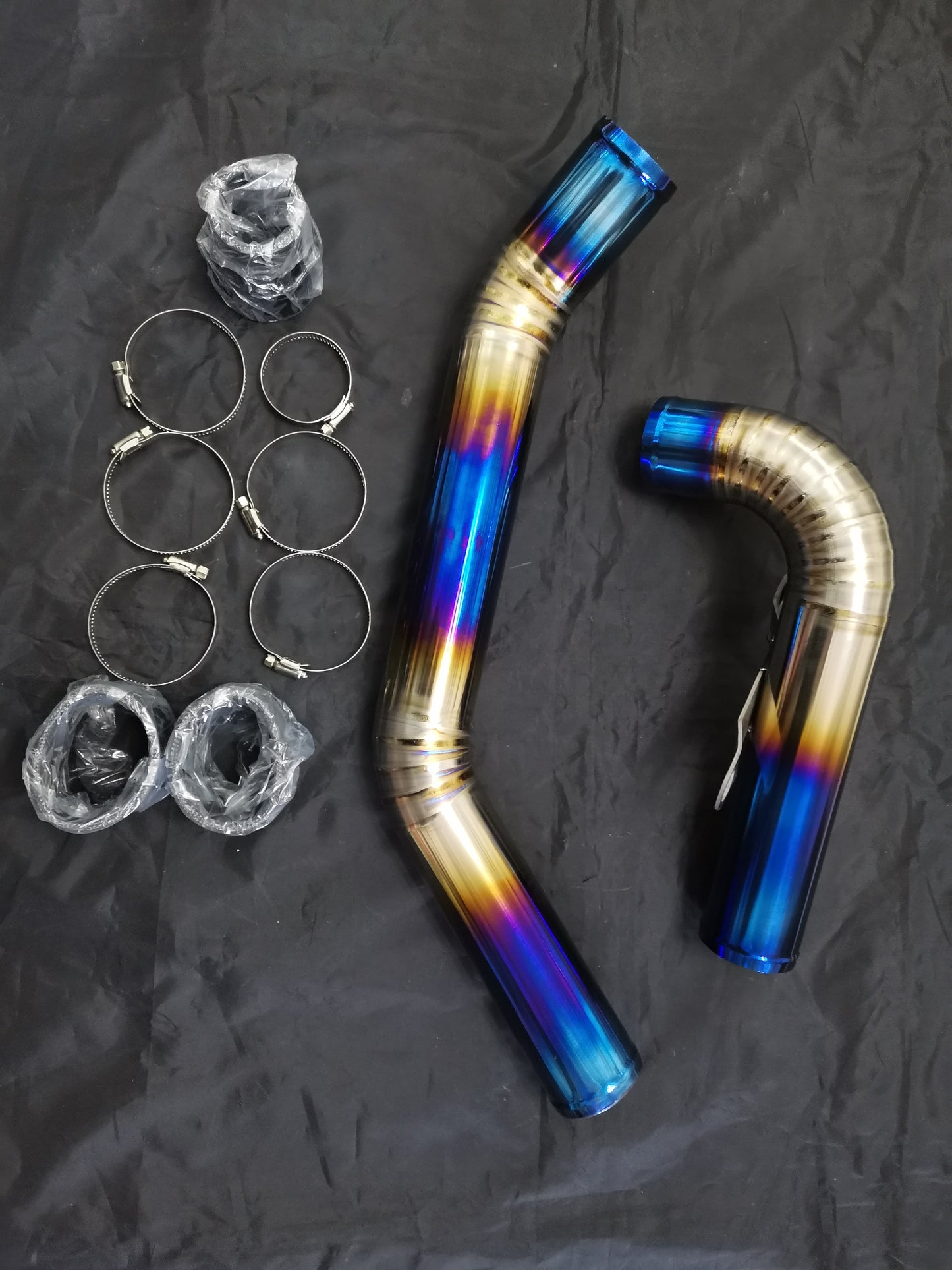 Mitsubishi Lancer Evolution X - Ralliart Full Titanium Upper Intercooler Piping