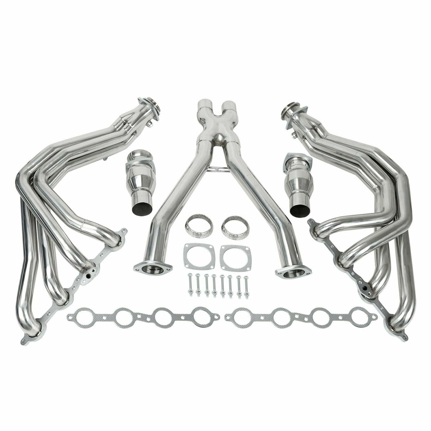 HEADERS + MID PIPE / Corvette 1997-2004 5.7L Long Tube 1-7/8"