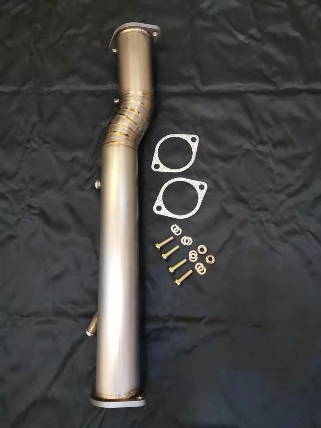 Mitsubishi Lancer Evolution X - Ralliart Titanium or Stainless Cat delete