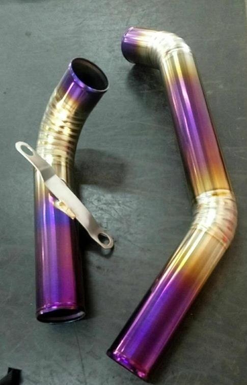 Mitsubishi Lancer Evolution X - Ralliart Full Titanium Upper Intercooler Piping