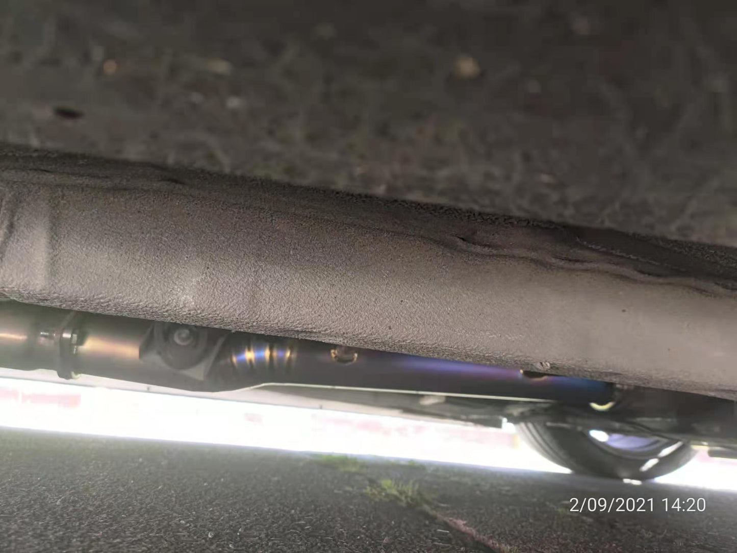 Mitsubishi Lancer Evolution X - Ralliart Titanium or Stainless Cat delete
