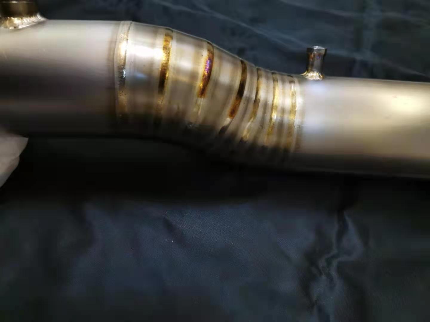 Mitsubishi Lancer Evolution X - Ralliart Titanium or Stainless Cat delete