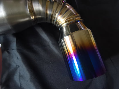 Mitsubishi Lancer Evolution X - Ralliart Titanium or Stainless Full exhaust