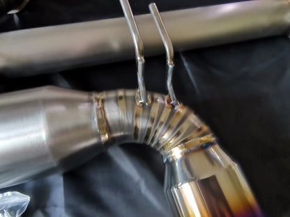 Mitsubishi Lancer Evolution X - Ralliart Titanium or Stainless Full exhaust