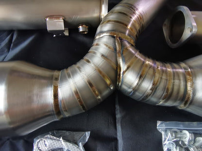 Mitsubishi Lancer Evolution X - Ralliart Titanium or Stainless Full exhaust