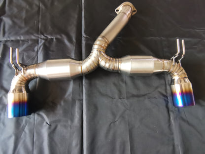Mitsubishi Lancer Evolution X - Ralliart Titanium or Stainless Full exhaust
