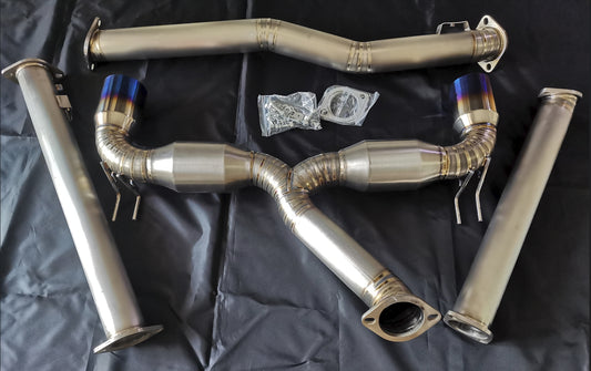 Mitsubishi Lancer Evolution X - Ralliart Titanium or Stainless Full exhaust