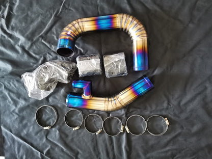 Mitsubishi Lancer Evolution X - Ralliart Full Titanium Lower Intercooler Piping