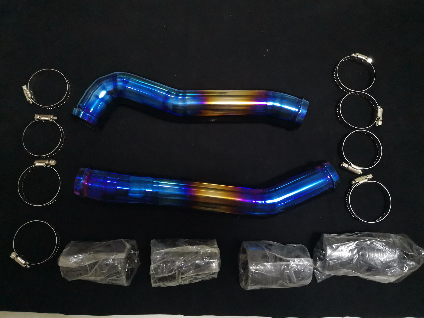 Mitsubishi Lancer Evolution X - Ralliart Full Titanium Radiator Piping